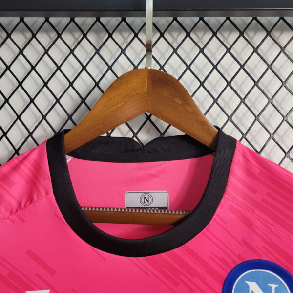 Napoli Goalkeeper Pink 23/24 - Image 4