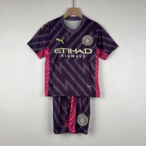 Man City Goalkeeper Purple 23/24 - Kids
