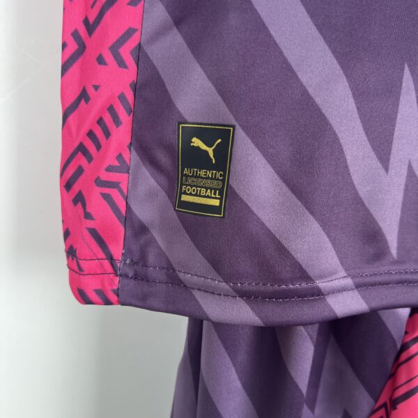 Man City Goalkeeper Purple 23/24 - Kids - Image 2