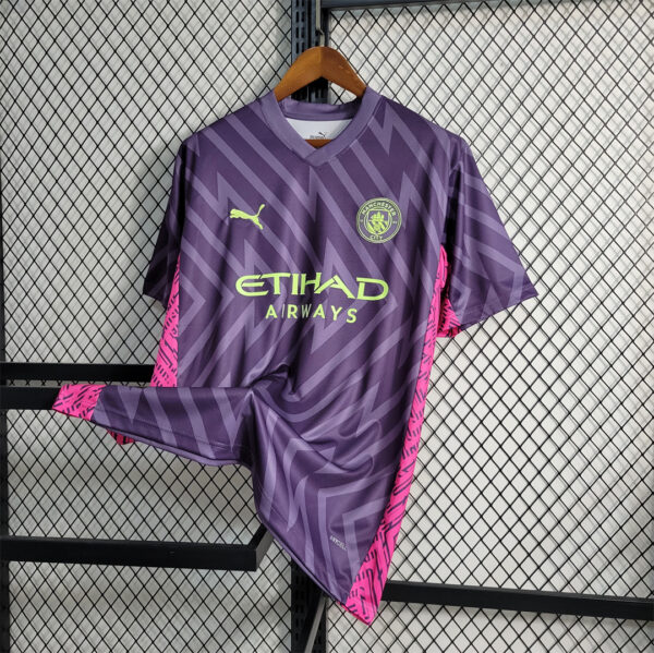 Man City Goalkeeper Purple 23/24 - Image 2