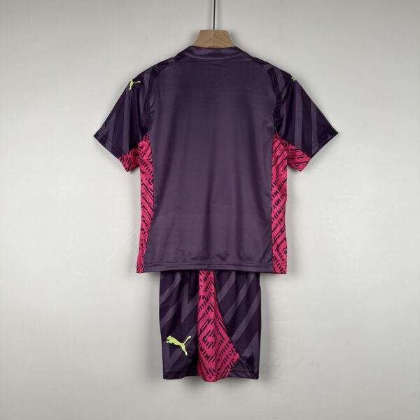 Man City Goalkeeper Purple 23/24 - Kids - Image 3
