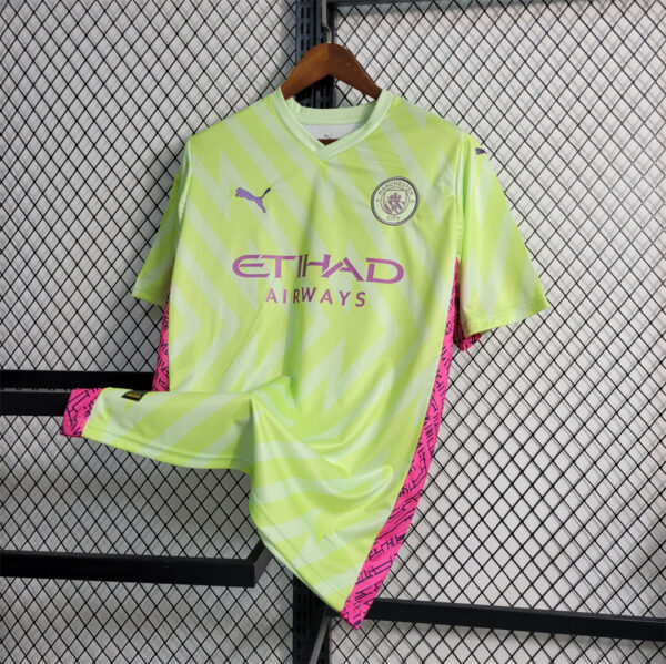 Man City Goalkeeper Lime 23/24 - Image 3