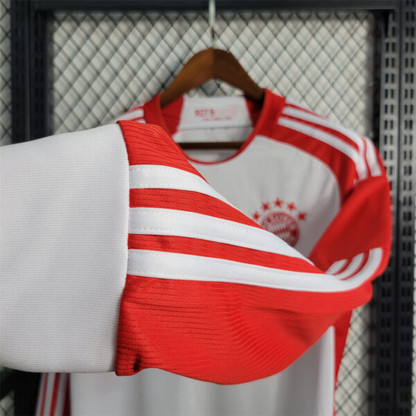 Bayern Munich Home 23/24 - Long Sleeve - Image 3