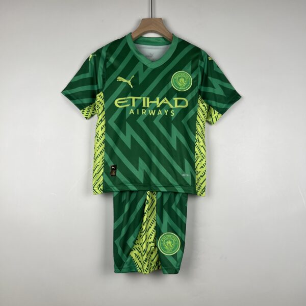 Man City Goalkeeper Green 23/24 - Kids
