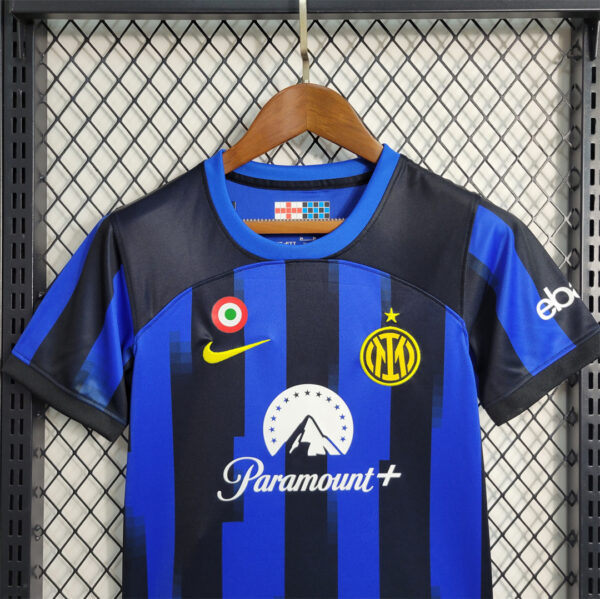 Inter Home 23/24 - Kids - Image 9