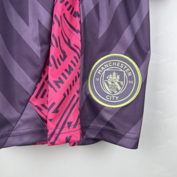 Man City Goalkeeper Purple 23/24 - Kids - Image 8