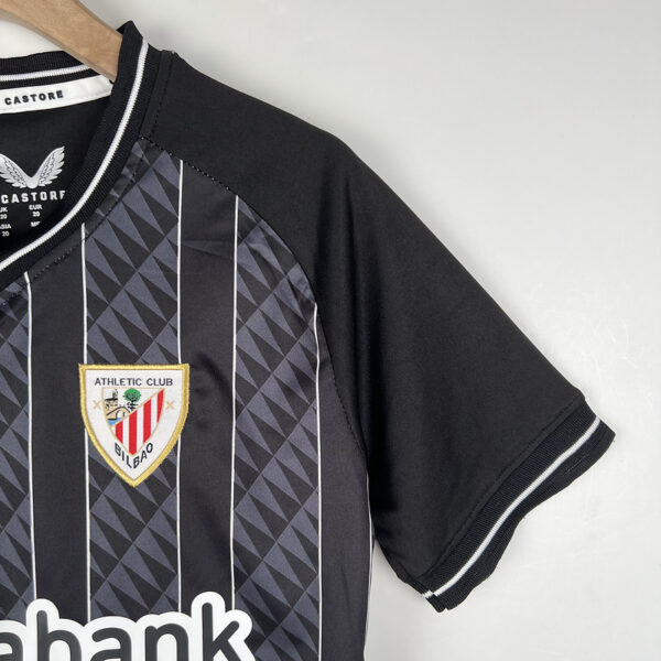 Athletic Bilbao Goalkeeper Black 23/24 - Kids - Image 6