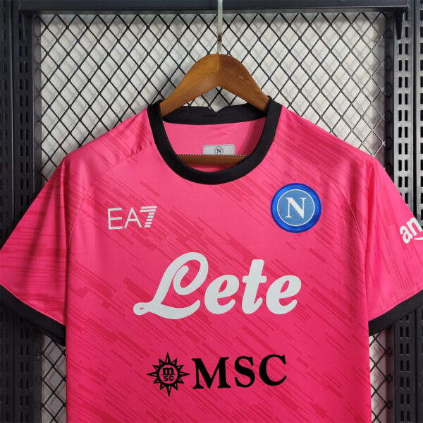 Napoli Goalkeeper Pink 23/24 - Image 7