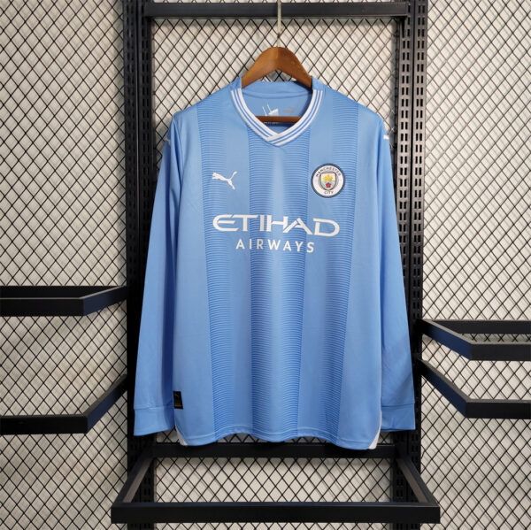 Man City Home 23/24 - Long Sleeve