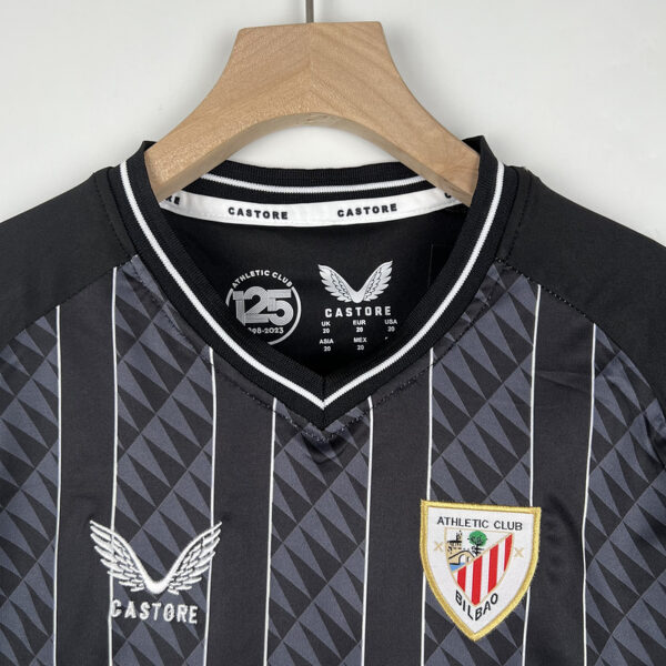 Athletic Bilbao Goalkeeper Black 23/24 - Kids - Image 9