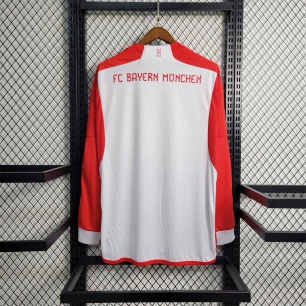Bayern Munich Home 23/24 - Long Sleeve - Image 8