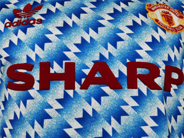Man Utd Away 90-92  - Long Sleeve - Image 2