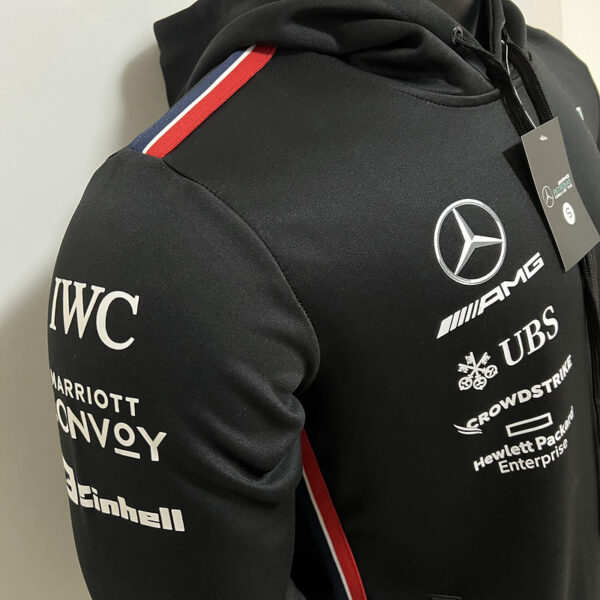 Mercedes AMG Hoodie Black 2023 - Image 6