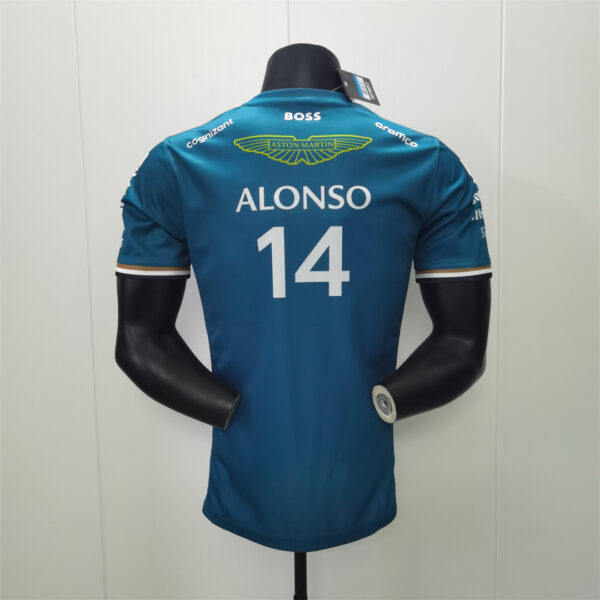 Aston Martin "Alonso 14" Roundneck Shirt 2023 - Image 5