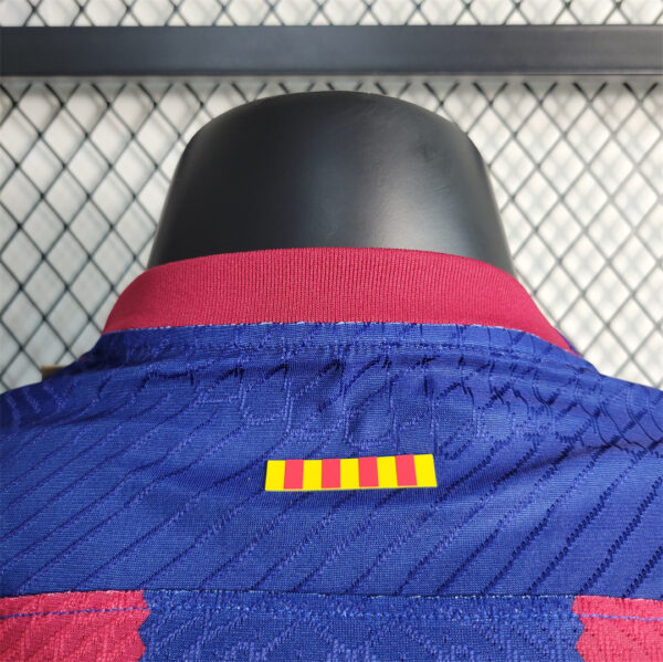 Barcelona Home 23/24 - Player Version - Long Sleeve - Image 4