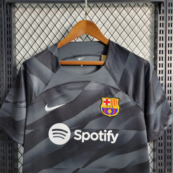 Barcelona Goalkeeper Black 23/24 - Image 3
