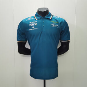 Aston Martin "Alonso 14" Collared Shirt 2023