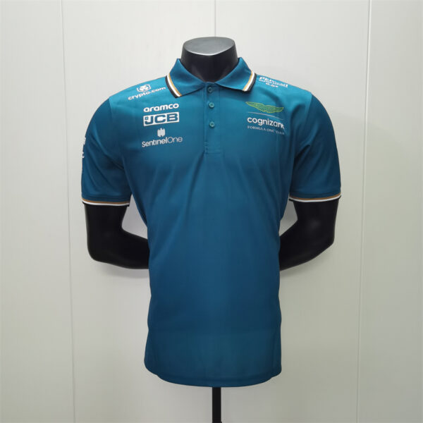 Aston Martin "Alonso 14" Collared Shirt 2023