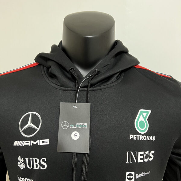 Mercedes AMG Hoodie Black 2023 - Image 4