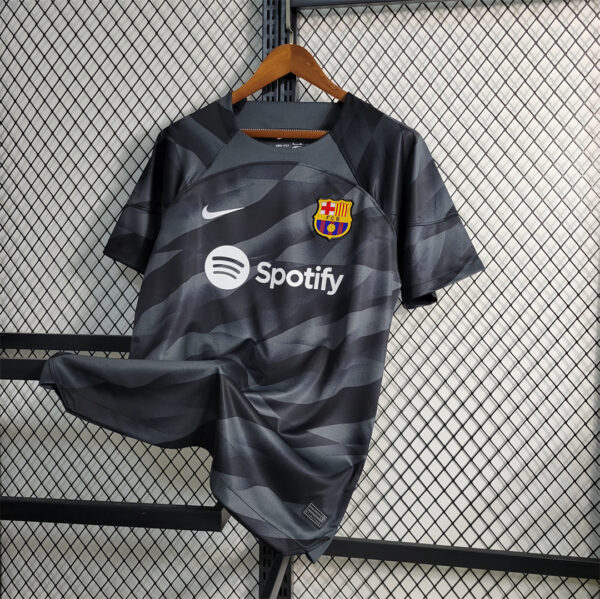 Barcelona Goalkeeper Black 23/24 - Image 5
