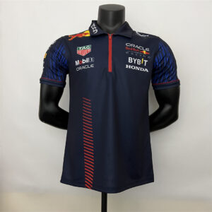 Red Bull Half-Zip Collared Shirt 2023
