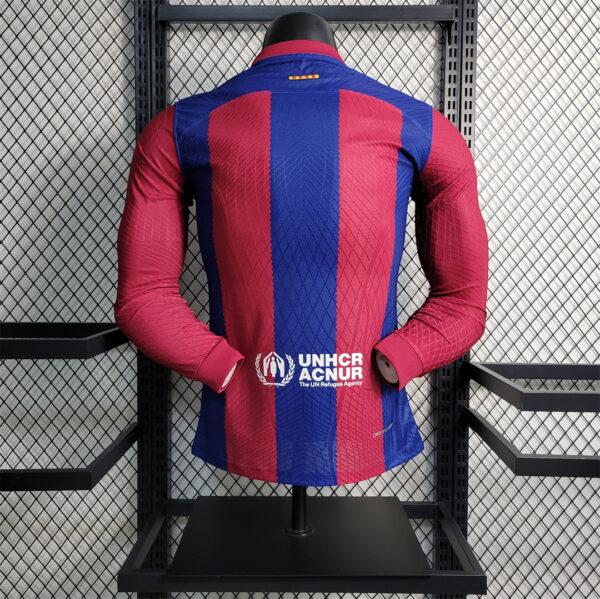 Barcelona Home 23/24 - Player Version - Long Sleeve - Image 7