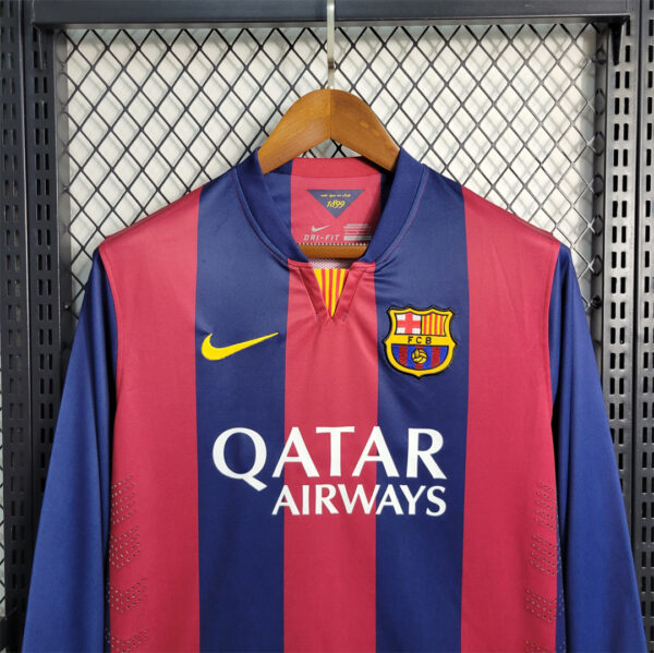 Barcelona Home 14/15 - Long Sleeve - Image 5