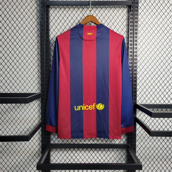 Barcelona Home 14/15 - Long Sleeve - Image 2