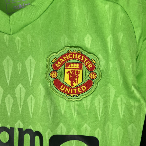 Man Utd Goalkeeper Green 23/24 - Kids - Image 6