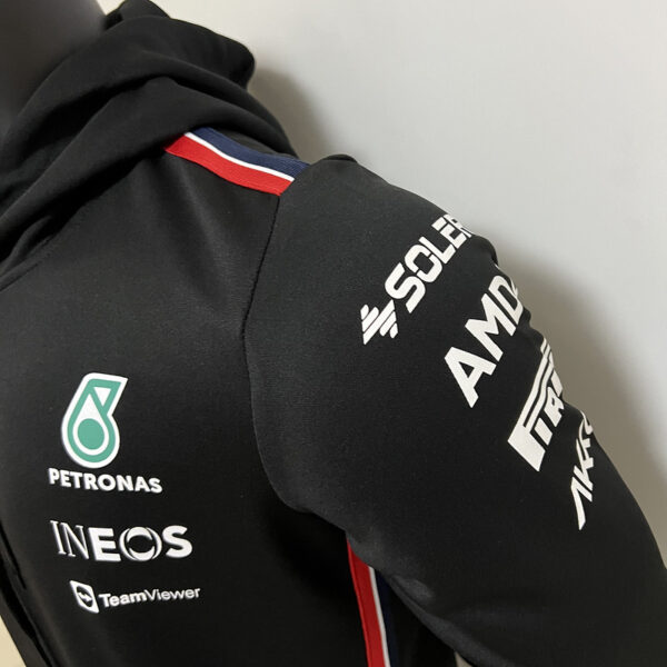 Mercedes AMG Hoodie Black 2023 - Image 5