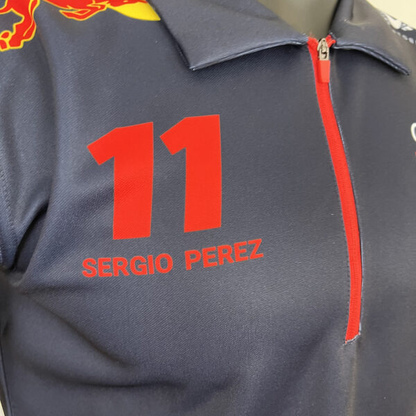 Red Bull "Sergio Perez" Collared Shirt 2023 - Image 3