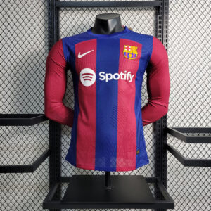 Barcelona Home 23/24 - Player Version - Long Sleeve