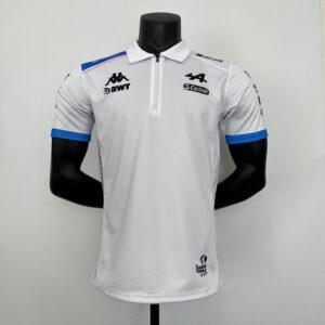 Alpine F1 Collared Half-Zip White 2023