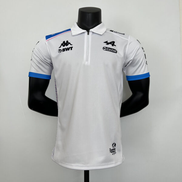 Alpine F1 Collared Half-Zip White 2023