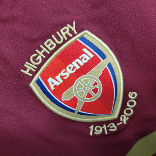 Arsenal Home 05/06 - Long Sleeve - Image 4