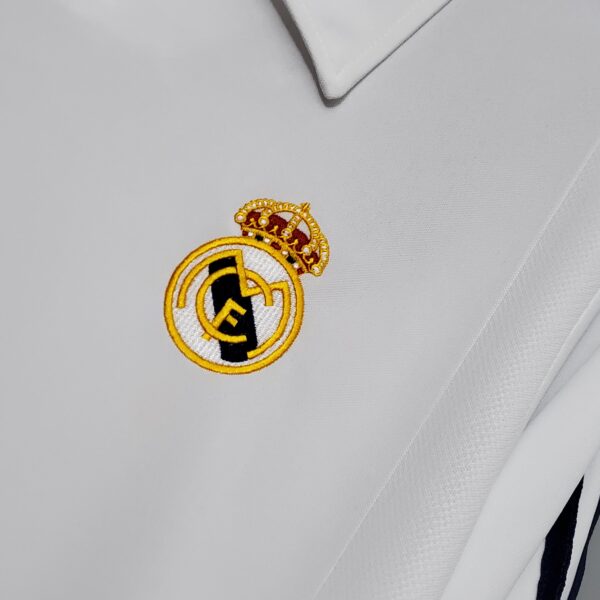 Real Madrid Home 01/02 - Long Sleeve - Image 7