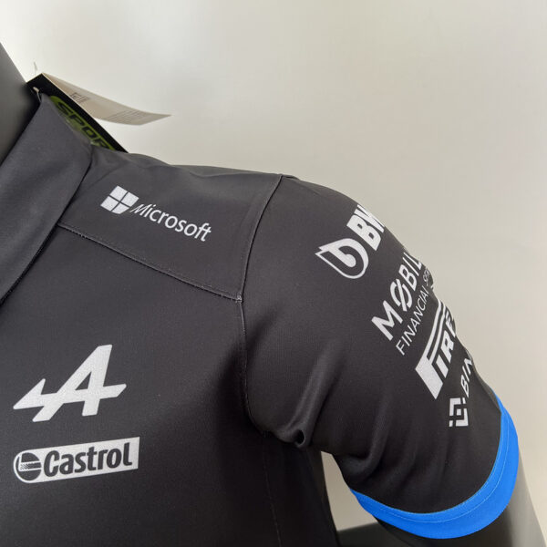 Alpine F1 Collared Half-Zip Black 2023 - Image 6