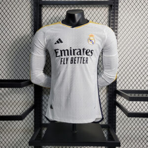 Real Madrid Home 23/24 - Player Version - Long Sleeve