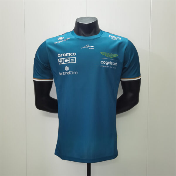 Aston Martin "Alonso 14" Roundneck Shirt 2023