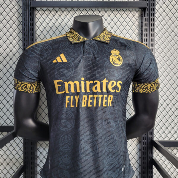 Real Madrid Special Edition Black/Gold 23/24 - Player Version - Image 10