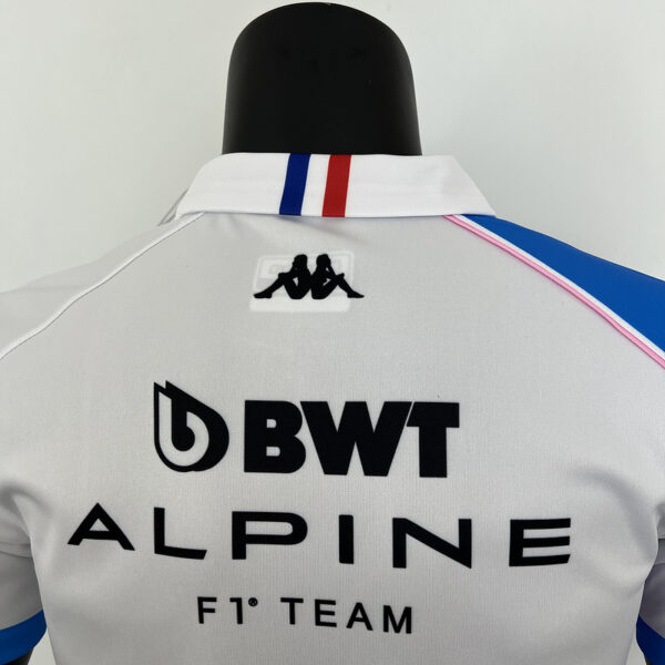 Alpine F1 Collared Half-Zip White 2023 - Image 7