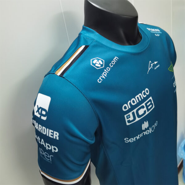 Aston Martin "Alonso 14" Roundneck Shirt 2023 - Image 8