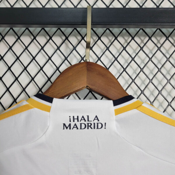 Real Madrid Long Sleeve Home 23/24 - Kids - Image 3