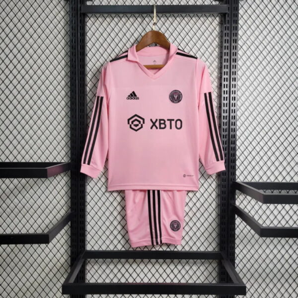 Inter Miami Long Sleeve Home 23/24 - Kids