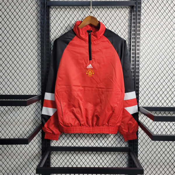 Man Utd Windbreaker Half-Zip