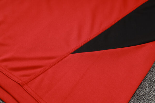 Man Utd Red Half-Zip Tracksuit - Kids - Image 7