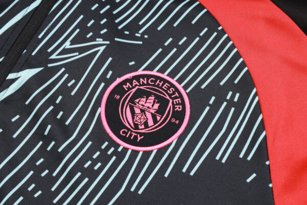 Man City Half-Zip Tracksuit - Kids - Image 4