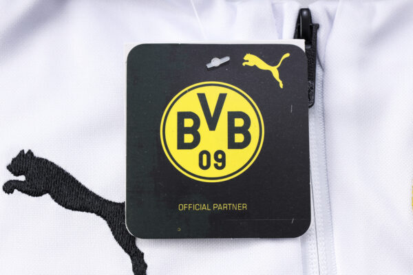 Dortmund White Half-Zip Tracksuit - Kids - Image 4