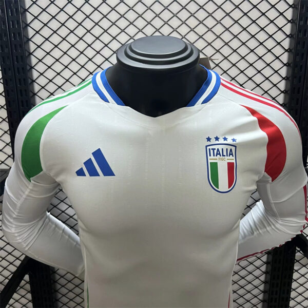 Italy Away EURO24 - Player Version - Long Sleeve - Image 4