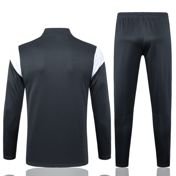 Dortmund Black Half-Zip Tracksuit - Kids - Image 5